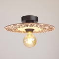 Surface-mounted chandelier FALCO 1xE27/60W/230V d. 30 cm beige