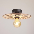 Surface-mounted chandelier FALCO 1xE27/60W/230V d. 30 cm beige