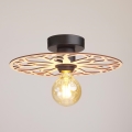 Surface-mounted chandelier FALCO 1xE27/60W/230V d. 30 cm beige