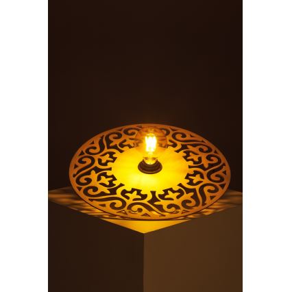 Surface-mounted chandelier FALCO 1xE27/60W/230V d. 40 cm beige