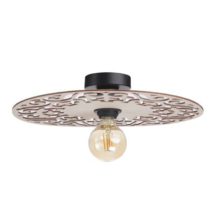Surface-mounted chandelier FALCO 1xE27/60W/230V d. 40 cm beige