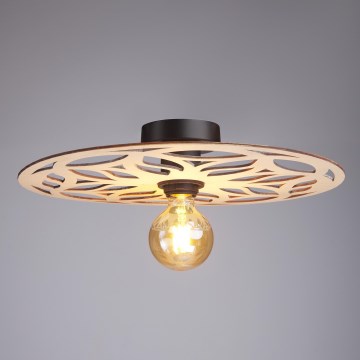 Surface-mounted chandelier FALCO 1xE27/60W/230V d. 40 cm beige