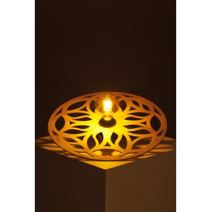 Surface-mounted chandelier FALCO 1xE27/60W/230V d. 40 cm beige