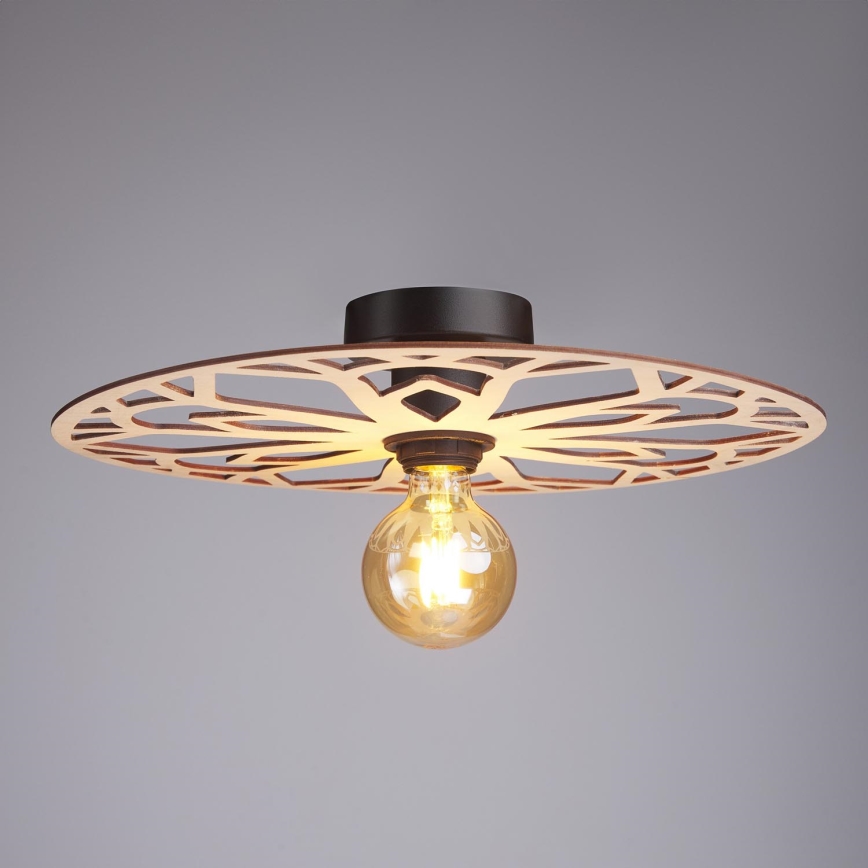 Surface-mounted chandelier FALCO 1xE27/60W/230V d. 40 cm beige