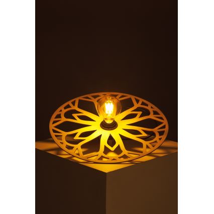 Surface-mounted chandelier FALCO 1xE27/60W/230V d. 40 cm beige
