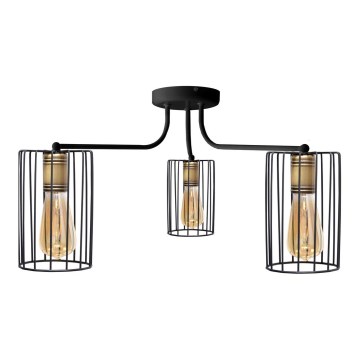 Surface-mounted chandelier FARGO 3xE27/15W/230V