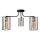 Surface-mounted chandelier FARGO 3xE27/15W/230V