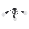 Surface-mounted chandelier FARTA 3xE27/15W/230V black