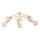 Surface-mounted chandelier FARTA 5xE27/15W/230V gold
