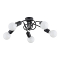 Surface-mounted chandelier FARTA 5xE27/60W/230V black