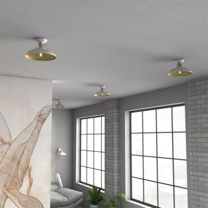 Surface-mounted chandelier FELIX 1xE27/60W/230V white