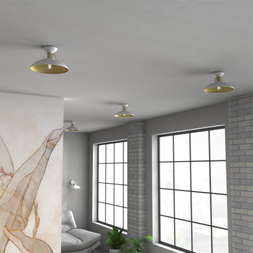 Surface-mounted chandelier FELIX 1xE27/60W/230V white