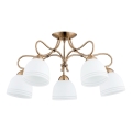 Surface-mounted chandelier FILA 5xE27/15W/230V bronze