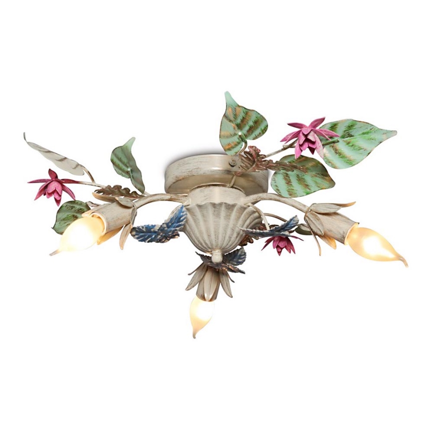 Surface-mounted chandelier FIORINTINO 3xE14/40W/230V