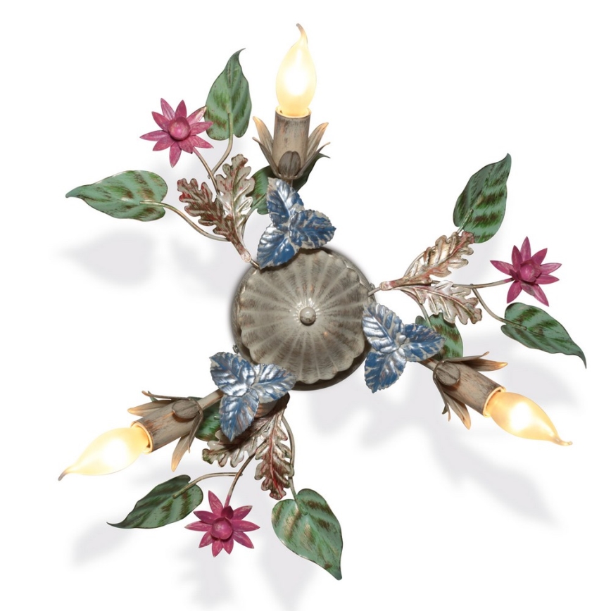 Surface-mounted chandelier FIORINTINO 3xE14/40W/230V
