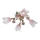 Surface-mounted chandelier FIORINTINO 4xE14/40W/230V