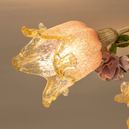 Surface-mounted chandelier FIORINTINO 4xE14/40W/230V