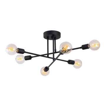Surface-mounted chandelier FLOWER 6xE27/40W/230V