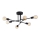 Surface-mounted chandelier FLOWER 6xE27/40W/230V