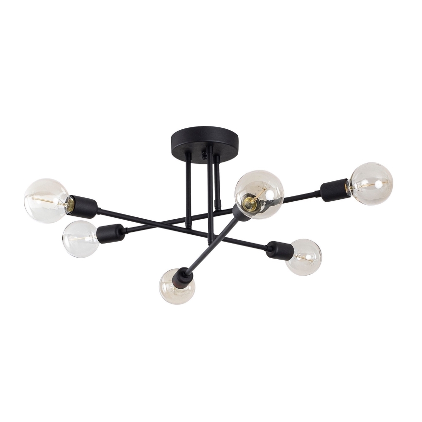 Surface-mounted chandelier FLOWER 6xE27/40W/230V