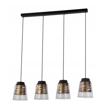 Surface-mounted chandelier FRESNO 4xE27/60W/230V