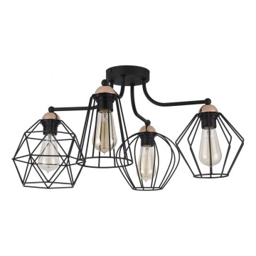 Surface-mounted chandelier GALAXY 4xE27/60W/230V