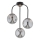 Surface-mounted chandelier GAMMA 3xE14/10W/230V black