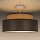 Surface-mounted chandelier GRACE 1xE27/60W/230V beige/brown