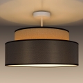 Surface-mounted chandelier GRACE 1xE27/60W/230V d. 40 cm beige/brown