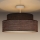 Surface-mounted chandelier GRACE 1xE27/60W/230V d. 40 cm brown/beige