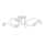 Surface-mounted chandelier GRACJAN 5xGU10/10W/230V