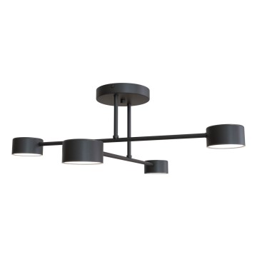 Surface-mounted chandelier HALO 4xGX53/10W/230V black