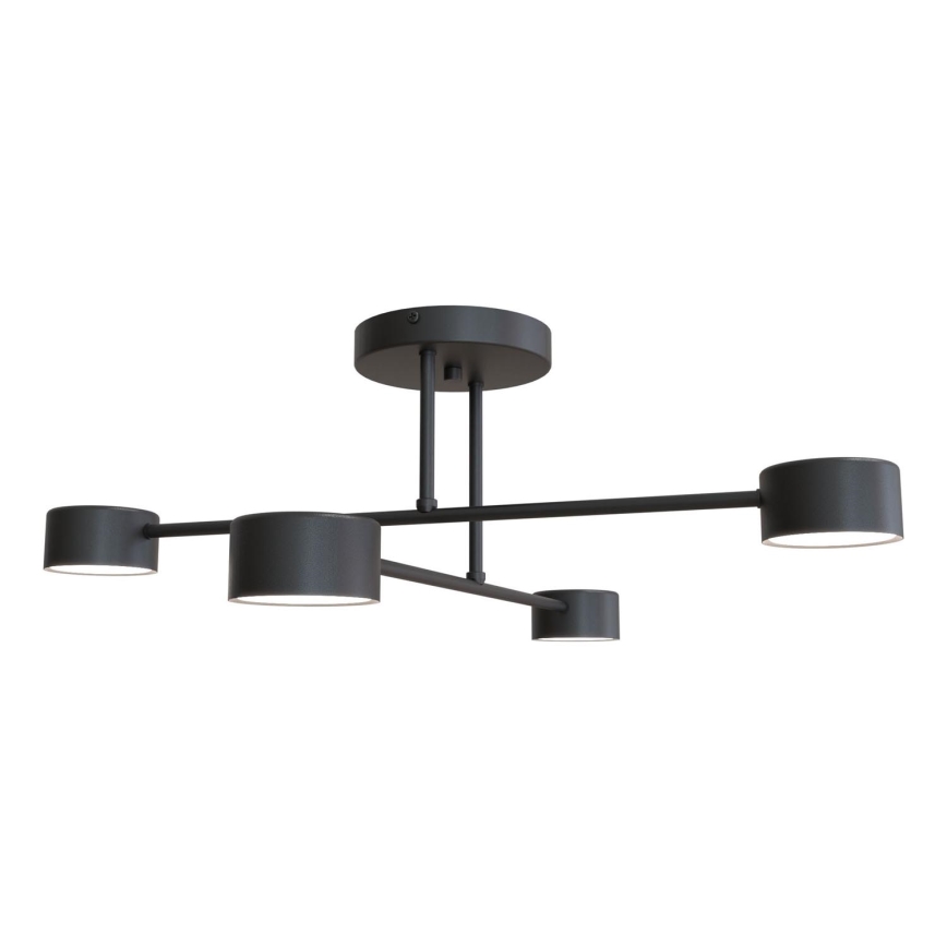 Surface-mounted chandelier HALO 4xGX53/10W/230V black