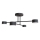Surface-mounted chandelier HALO 4xGX53/10W/230V black