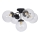 Surface-mounted chandelier HAMAR 5xE27/60W/230V