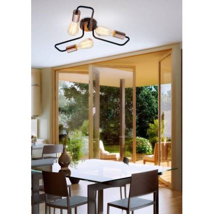 Surface-mounted chandelier HERPE 3xE27/60W/230V