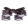 Surface-mounted chandelier HOUSTON 4xE27/40W/230V