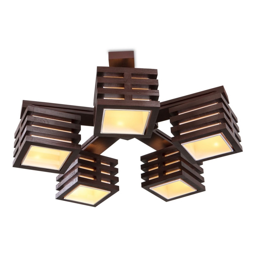 Surface-mounted chandelier HOUSTON 5xE27/40W/230V