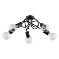 Surface-mounted chandelier INTER 5xE27/15W/230V black