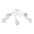 Surface-mounted chandelier INTER 5xE27/15W/230V white