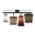 Surface-mounted chandelier JAZZ 4xE14/40W/230V