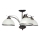 Surface-mounted chandelier KORFU 3xE27/60W/230V