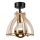 Surface-mounted chandelier LANDO 1xE27/15W/230V d. 21 cm beech