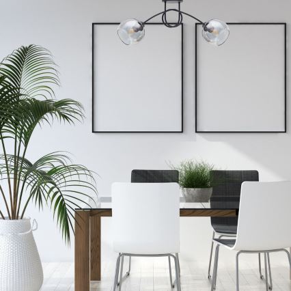Surface-mounted chandelier LATIL 2xE27/60W/230V