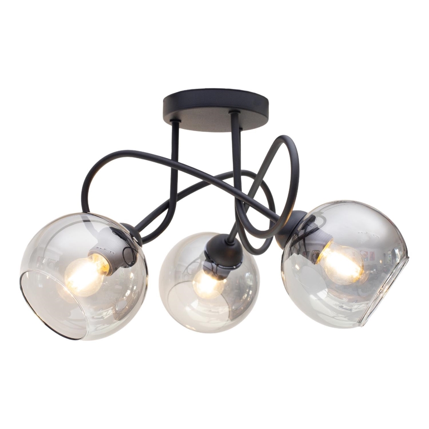 Surface-mounted chandelier LATIL 3xE27/60W/230V