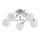 Surface-mounted chandelier LIVIA 5xE14/10W/230V shiny chrome