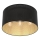 Surface-mounted chandelier LOFT SHADE 3xE27/60W/230V black/gold