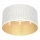Surface-mounted chandelier LOFT SHADE 3xE27/60W/230V white/gold