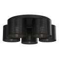 Surface-mounted chandelier LOFT SHADE 5xE27/60W/230V black