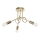 Surface-mounted chandelier LOOP 3xE27/15W/230V gold